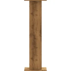 Plantestativer 2 stk. - Stabilt konstrueret træ | Størrelse: 30x30x95 cm | Farve: Egetræsfarve