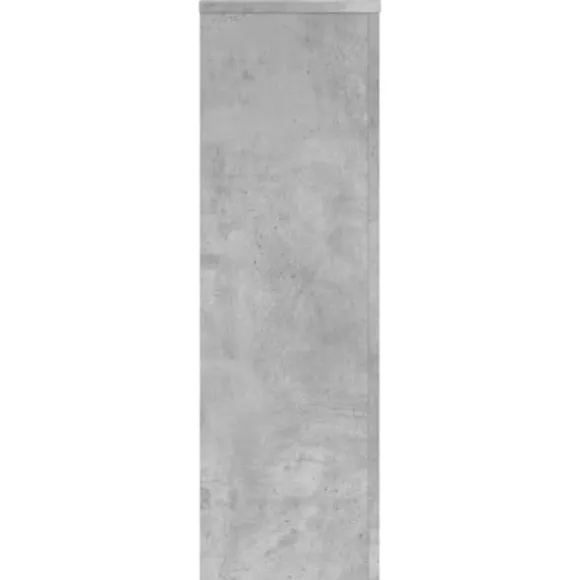 Plantestativer 2 stk. - Stabilt og tidløst design | Størrelse: 25x25x80 cm | Farve: Betongrå