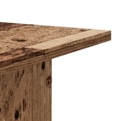 Plantestativer 2 stk. - Stabilt konstrueret træ | Størrelse: 30x30x95 cm | Farve: Antik træ
