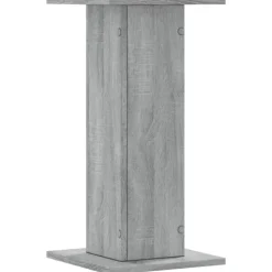 Plantestativer 2 stk. - Stabilt konstrueret træ | Farve: Grå sonoma-eg | Størrelse: 30x30x60 cm