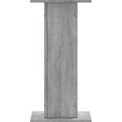 Plantestativer 2 stk. - Stabilt konstrueret træ | Farve: Grå sonoma-eg | Størrelse: 30x30x60 cm