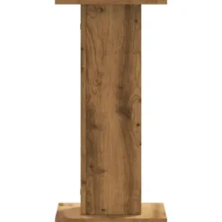 Plantestativer 2 stk. - Stabilt trædesign | Farve: Egetræsfarve | Størrelse: 30x30x60 cm