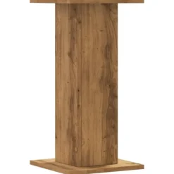 Plantestativer 2 stk. - Stabilt trædesign | Farve: Egetræsfarve | Størrelse: 30x30x60 cm