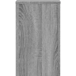 Plantestativer 2 stk. - Stabilt konstrueret træ | Farve: Grå Sonoma-eg | Størrelse: 30x30x50 cm