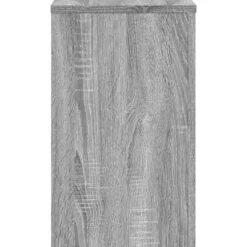 Plantestativer 2 stk. - Stabilt konstrueret træ | Farve: Grå Sonoma-eg | Størrelse: 30x30x50 cm