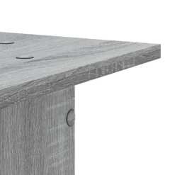 Plantestativer 2 stk. - Stabilt konstrueret træ | Farve: Grå Sonoma-eg | Størrelse: 30x30x95 cm