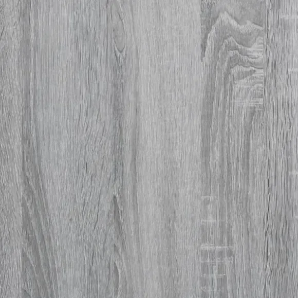 Plantestativer 2 stk. - Stabilt konstrueret træ | Farve: Grå Sonoma-eg | Størrelse: 30x30x95 cm