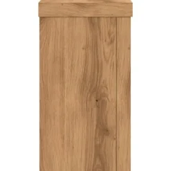 Plantestativer 2 stk. i konstrueret træ - Høj kvalitet | Størrelse: 10x10x18 cm | Farve: Egetræsfarvet