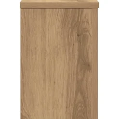 Plantestativer 2 stk. i konstrueret træ - Slidstærke og stilrene | Størrelse: 20x20x30 cm | Farve: Egetræsfarvet