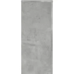 Plantestativer 2 stk. i konstrueret træ - Slidstærk design | Størrelse: 30x30x70 cm | Farve: Betongrå