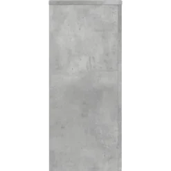 Plantestativer 2 stk. i konstrueret træ - Slidstærk design | Størrelse: 30x30x70 cm | Farve: Betongrå