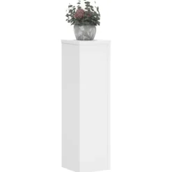 Plantestativer 2 stk. i konstrueret træ - Stabil og minimalistisk | Størrelse: 17x17x60 cm