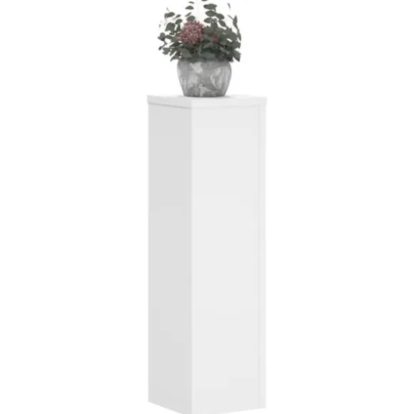 Plantestativer 2 stk. i konstrueret træ - Stabil og minimalistisk | Størrelse: 17x17x60 cm