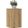 Plantestativer 2 stk. i konstrueret træ | Egetræsfarvet | Størrelse: 30x30x50 cm