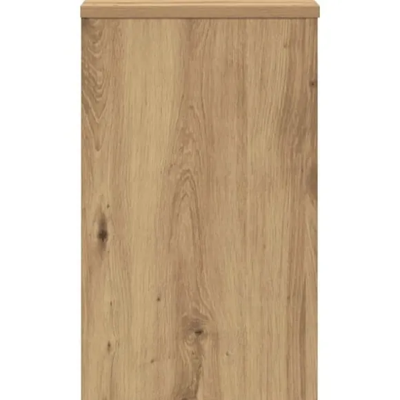 Plantestativer 2 stk. i konstrueret træ | Egetræsfarvet | Størrelse: 30x30x50 cm