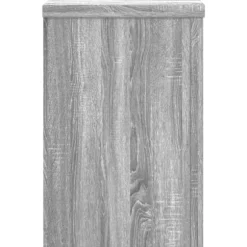 Plantestativer 2 stk. i konstrueret træ - Minimalistisk design | Farve: Grå sonoma-eg | Størrelse: 25x25x35 cm
