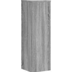 Plantestativer 2 stk. til indendørs brug - Stabilt konstrueret træ | Farve: Grå sonoma-eg | Størrelse: 25x25x80 cm