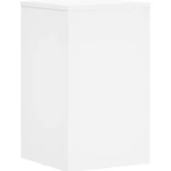 Plantestativer 2 stk. til indendørs brug - Konstrueret træ | Størrelse: 30x30x50 cm | Farve: Hvid