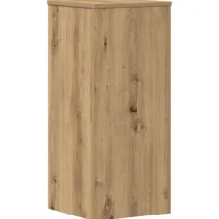 Plantestativer i 2 stk. - Stabilt og slidstærkt funktionelt design | Størrelse: 30x30x70 cm | Farve: Egetræsfarvet