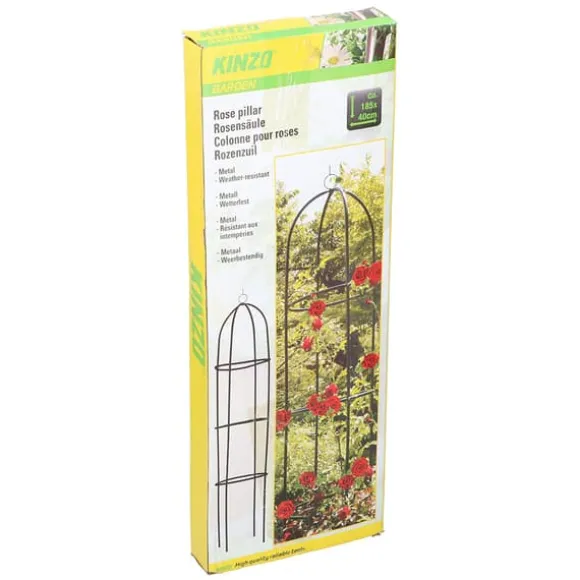 Plantestøtte obelisk - 185 cm højt espalier / Rosensøjle