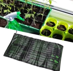 Plantevarmepude 220V-240V 30W 6-trins termostat PVC silikone varmepude til planteisolering om vinteren