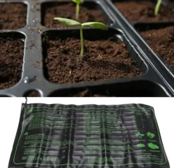 Plantevarmepude 220V-240V 30W 6-trins termostat PVC silikone varmepude til planteisolering om vinteren