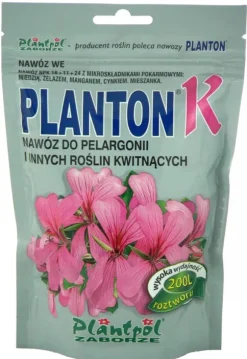 PLANTON K Multikomponentgødning til pelargonier og blomstrende planter 200 g