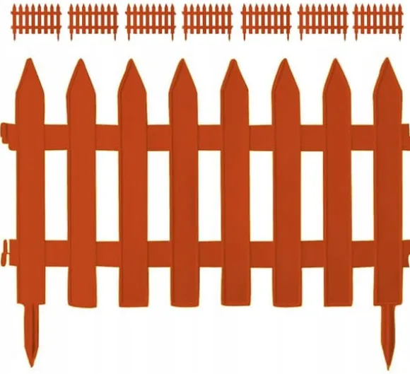 Plastikhegn 3,2 m terrakotta