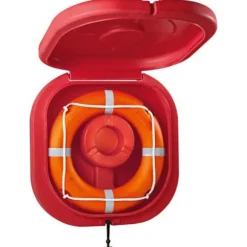 Plastimo Redningsbøje Dørboks Rød 90 x 90 x 28 cm