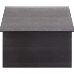 Plæneklipperskur 80x80x70 cm WPC grå - Skur Til Plæneklipper - Skure Til Plæneklippere - Home & Living