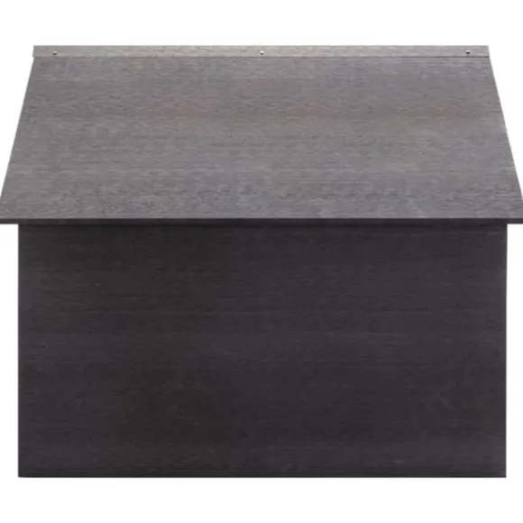 Plæneklipperskur 80x80x70 cm WPC grå - Skur Til Plæneklipper - Skure Til Plæneklippere - Home & Living