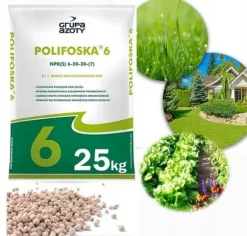 Polifoska 6 gødningsgranulat 25 kg 25 l