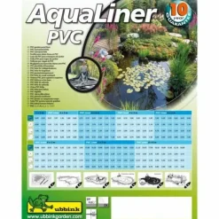 Pond Liner Ubbink AquaLiner PVC 0,5 mm 2 x 3 m