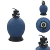 Pool & spa – filtre - Living sandfilter til pool multiventil med 6 indstillinger 560 mm blå