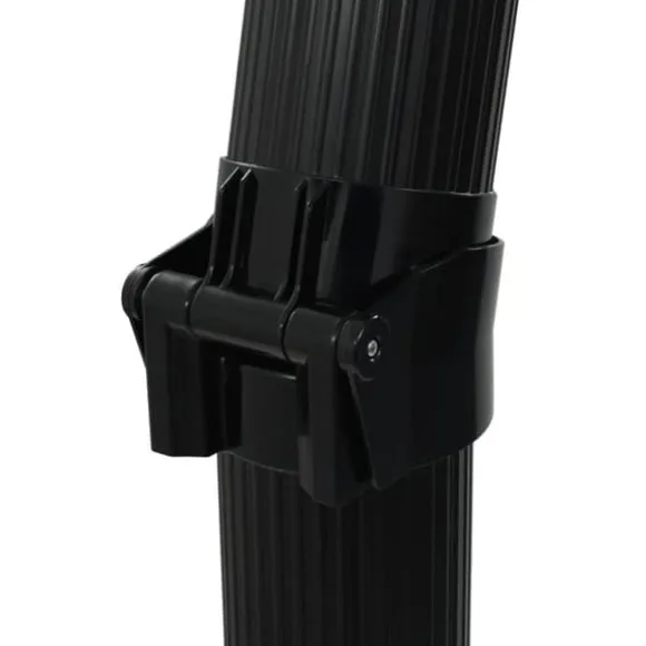 Pool & spa – tilbehør - Living solopvarmet bruser foldbar 214 cm 23 l sort