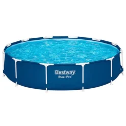 Pool Aftageligt Bestway 366 x 76 cm 366 x 366 x 76 cm