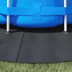 Pool Bundark i Polyester Geotekstil Ø 428 cm | Farve: Sort