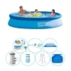 Pool bundt - 8 stk - Intex Easy Set Rund 366x76 cm