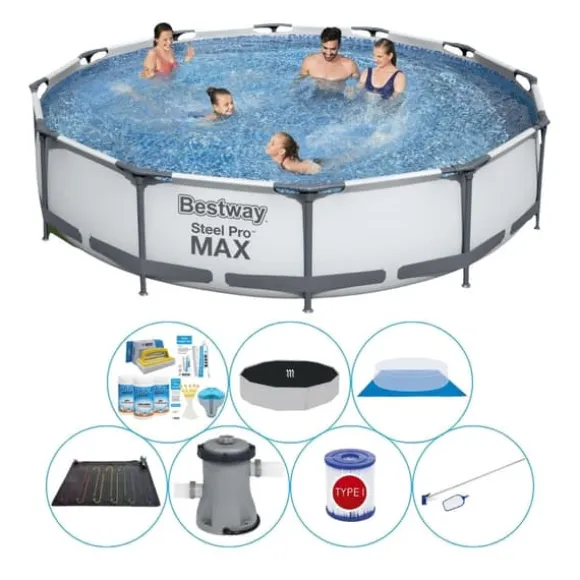 Pool bundt - Bestway Steel Pro MAX Rund 366x76 cm