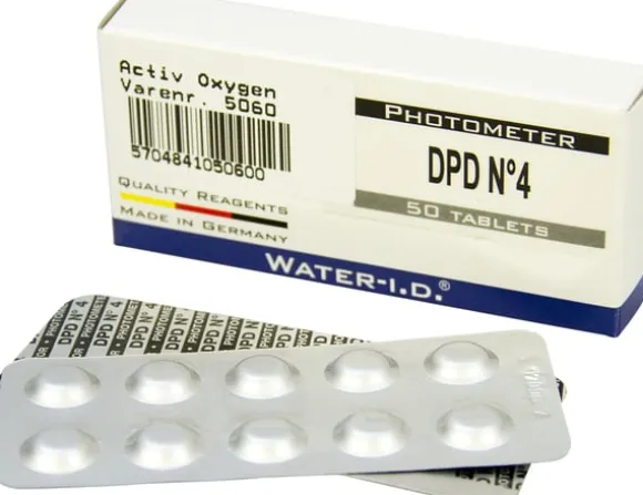 Pool Lab Refill, DPD No. 4, Aktivt ilt, 50 pcs