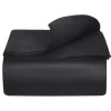 Pool Liner Underlag, Oval, 457x914 cm, Sort, Geotekstil Materiale