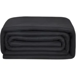 Pool Liner Underlag, Oval, 457x914 cm, Sort, Geotekstil Materiale