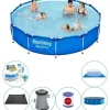 Pool tilbud - Bestway Steel Pro Rektangulær 366x76 cm
