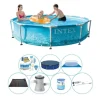 Pool tilbud - Intex Metalramme Rund Strand 305x76 cm