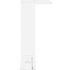 Poolfontæne med RGB LED-lys - Akrylvandfald til pool og havedam | Højde: 51 cm