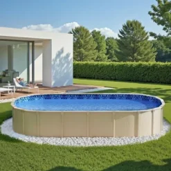 Poolforing, 732x366x147 cm, Blå, Vinyl