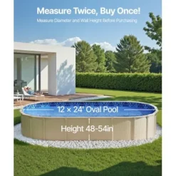 Poolforing, 732x366x147 cm, Blå, Vinyl