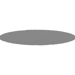Poolovertræk - Living poolunderlag Ø244 cm polyester-geotekstil lysegrå