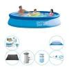 Poolpakke - 7 stk - Intex Easy Set Rund 366x76 cm