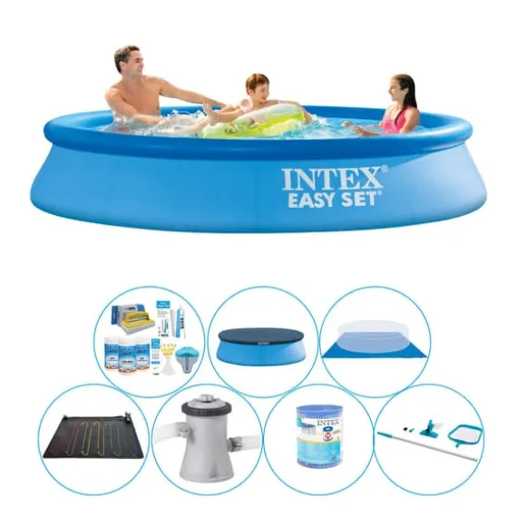 Poolpakke - Intex Easy Set Rund 305x61 cm